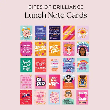 Bites of Brilliance – Empowering Kids Lunch Box Notes