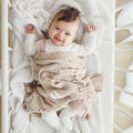 100% Cotton Luxury Knit Heart Swaddle Baby Blanket - Bright House