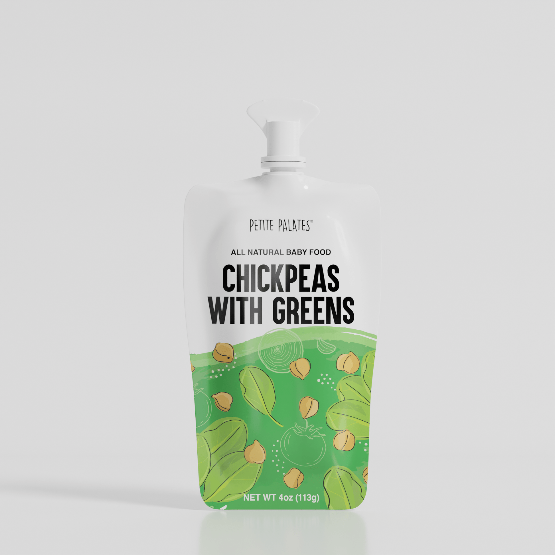 6 Pack of Organic Chickpeas with Greens - Bright House
