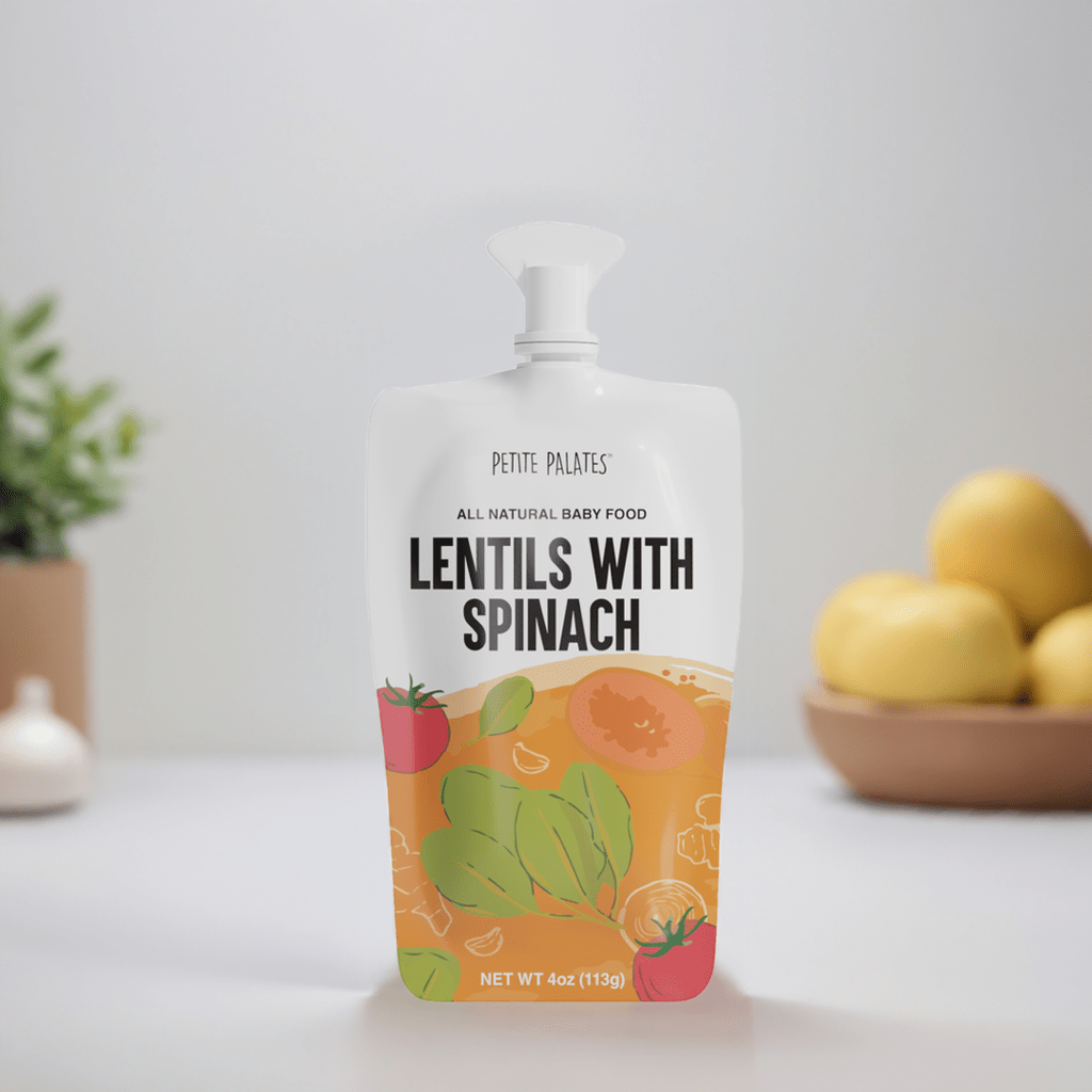 6 Pack of Organic Lentils with Spinach - Bright House