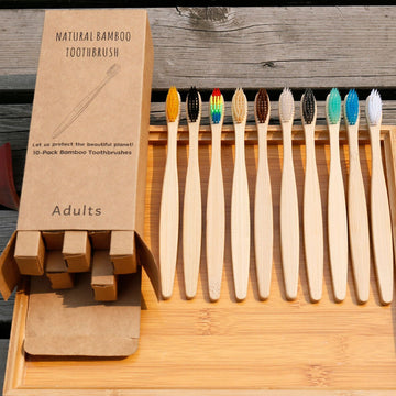 Eco-Friendly Bamboo Toothbrush, A Sustainable Way to Smile Brighter