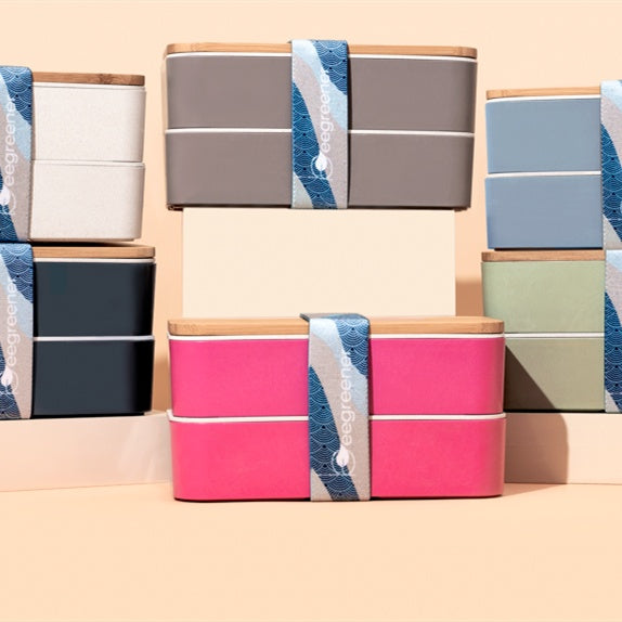 BeeGreener Eco-Friendly Bento Box, Sustainable Lunch, Stylishly Packed