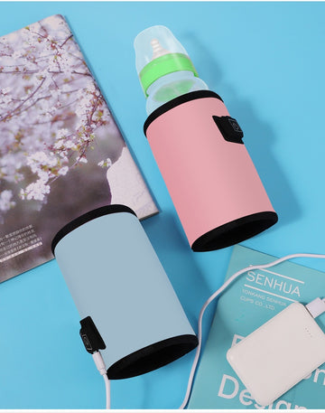 USB Baby Bottle Heating Sleeve — Warm Milk Anytime, Anywhere