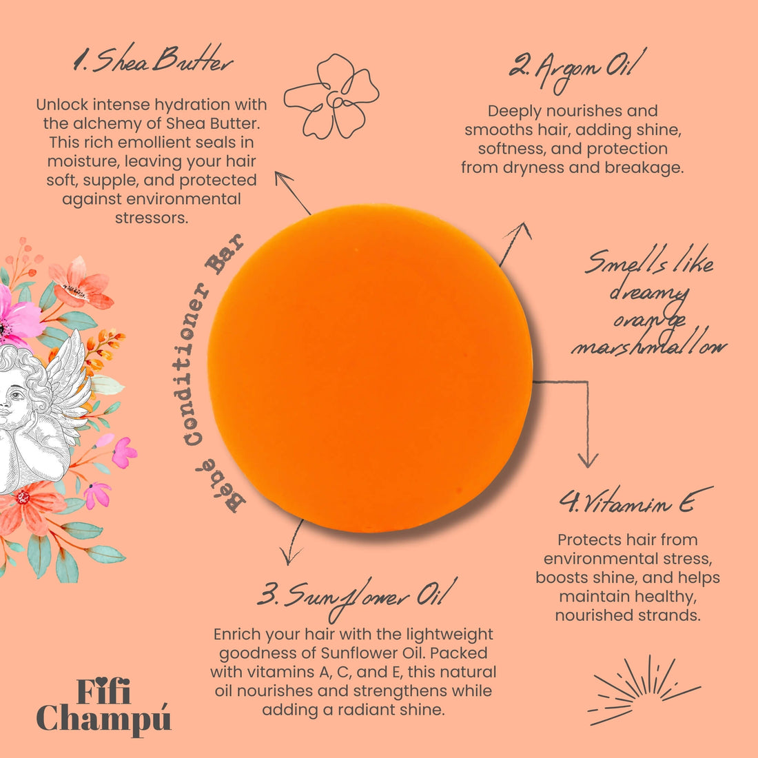 Bébé Conditioner Bar: Lightweight Moisture for Fine Hair and Sensitive Scalps