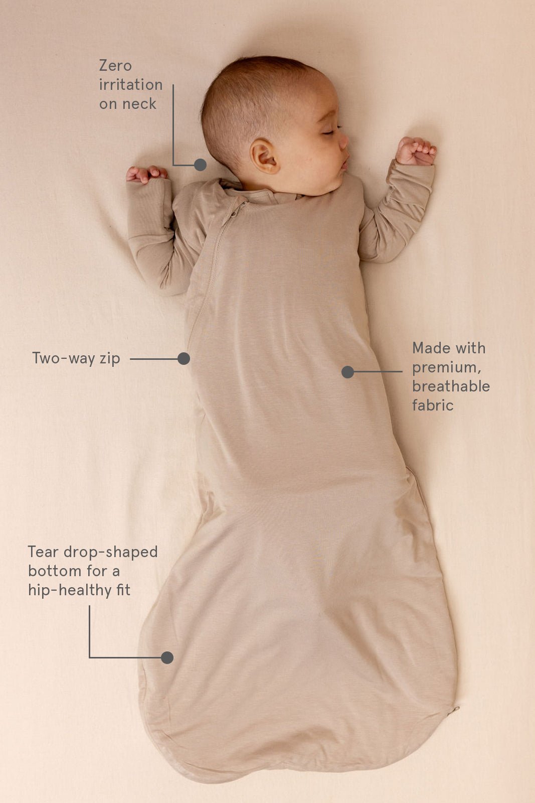 Acadian - CloudBlend™ Sleep Sack TOG 2.5 - Bright House
