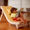 Adjustable Lounge Chair with Comfy Pad for Kids - Bright House