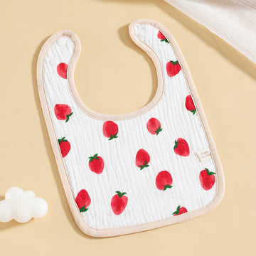 Pure Cotton Waterproof Baby Bib | Soft, Cute, and Easy to Clean
