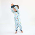 Bamboo Crescent Zipp Jammies - Critter Hollow - Bright House