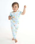 Bamboo Pull Up Romper - Cosmic - Bright House