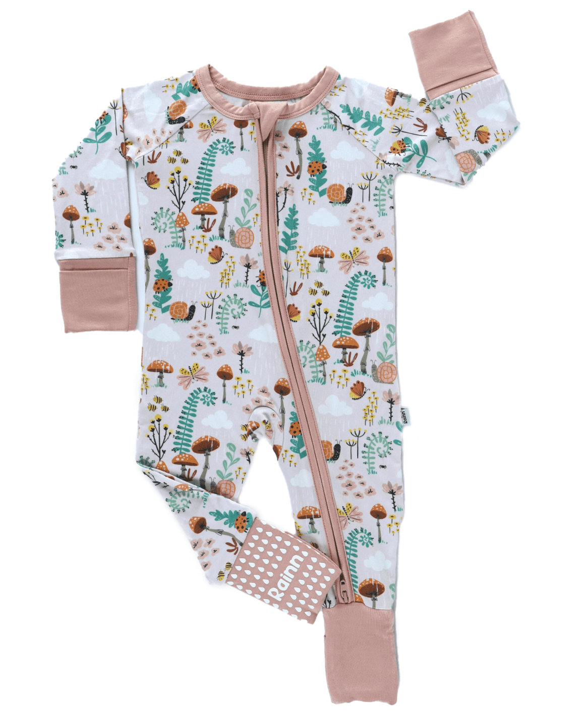 Bamboo Zipp Jammies - Fern 🌿 - Bright House
