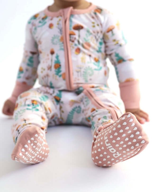 Bamboo Zipp Jammies - Fern 🌿 - Bright House