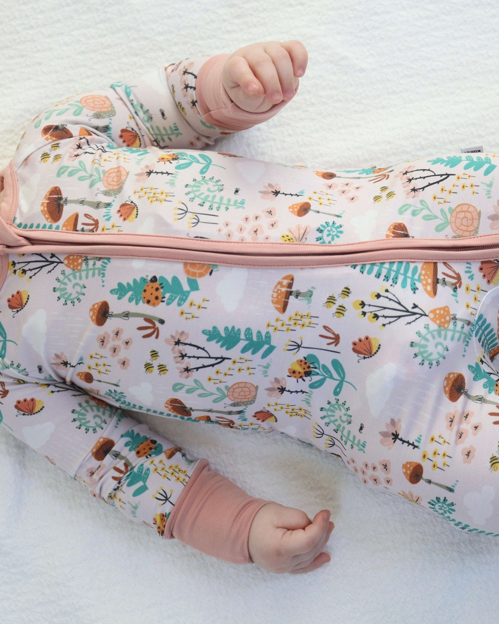 Bamboo Zipp Jammies - Fern 🌿 - Bright House