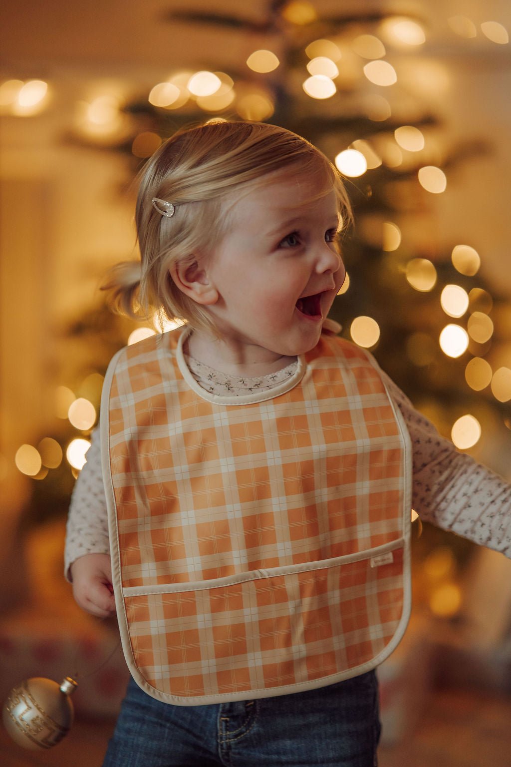 Basic Bib | Buckwheat Plaid - Bright House