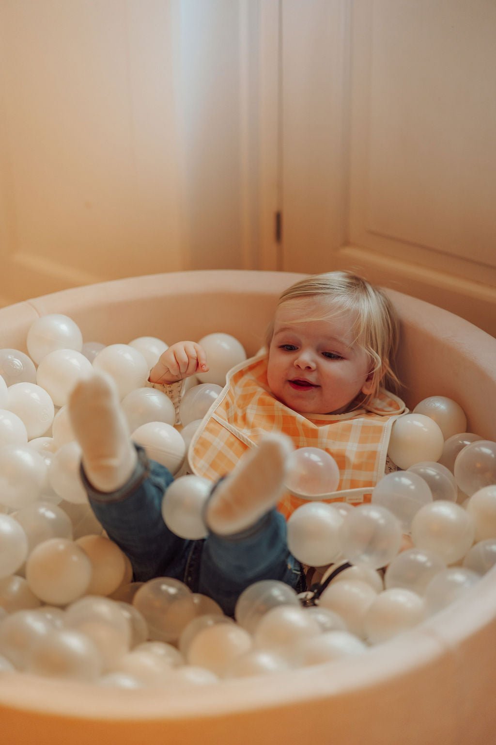 Basic Bib | Buckwheat Plaid - Bright House