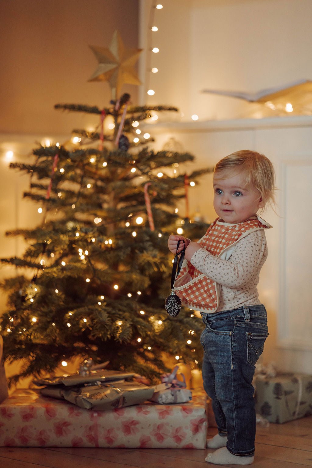 Basic Bib | Sienna Gingham - Bright House