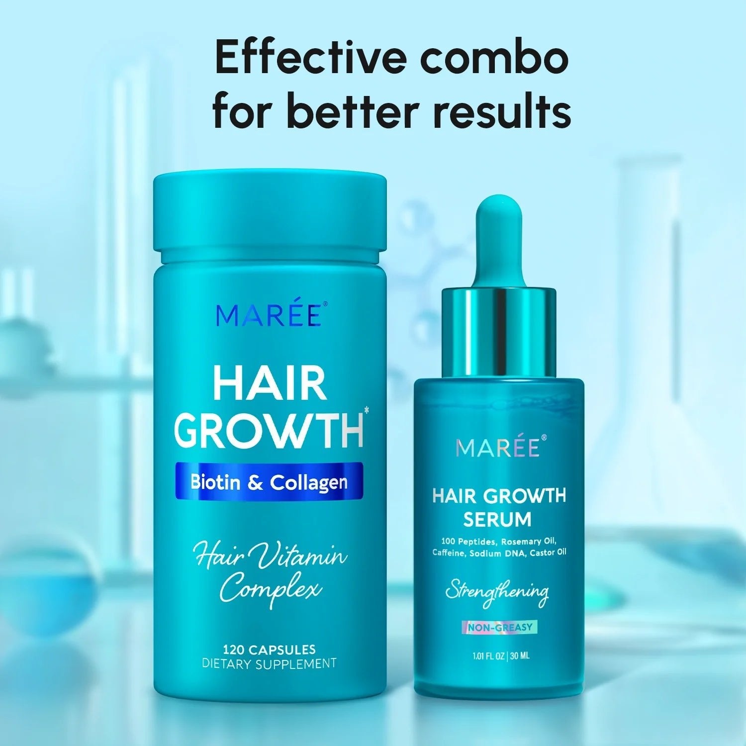 Biotin & Collagen Hair Growth Complex - Bright House