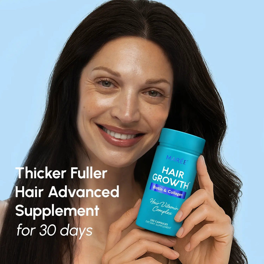 Biotin & Collagen Hair Growth Complex - Bright House