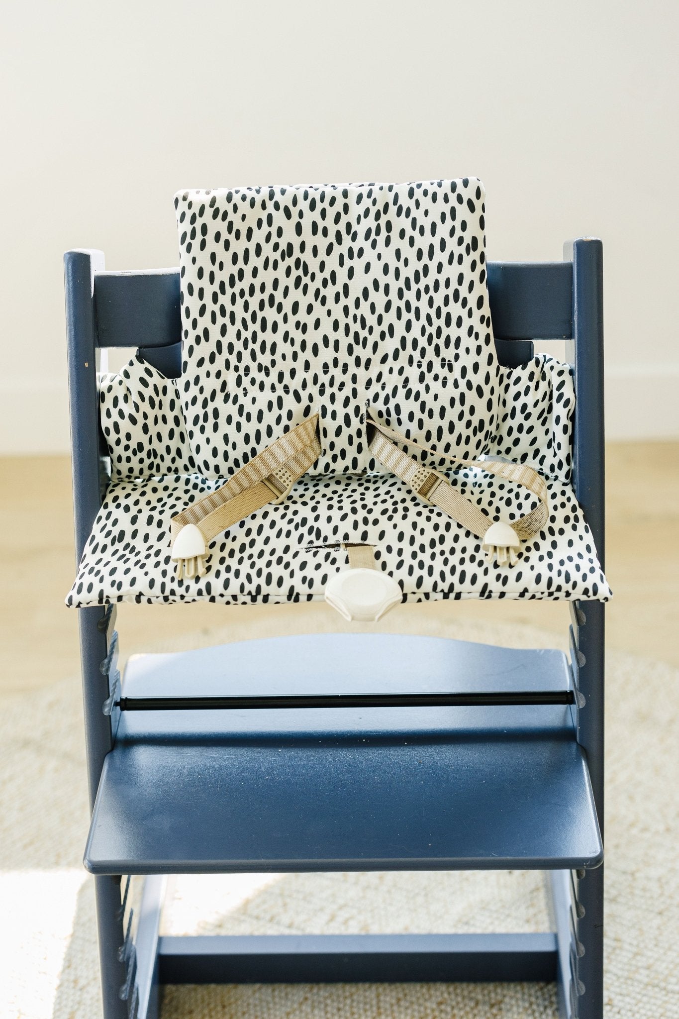 Black Dots Cushion for the Stokke Tripp Trapp Highchair - Bright House