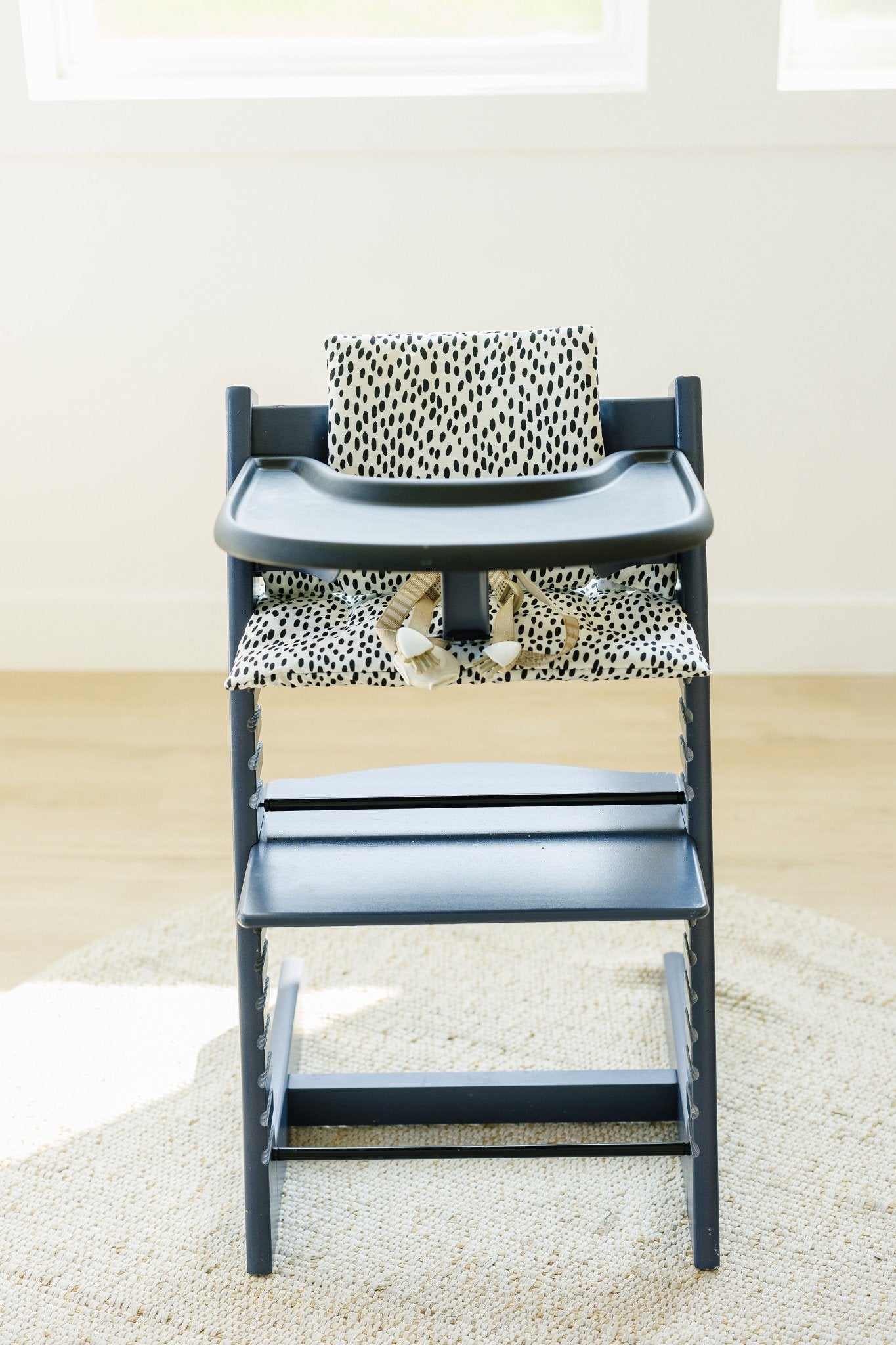 Black Dots Cushion for the Stokke Tripp Trapp Highchair - Bright House