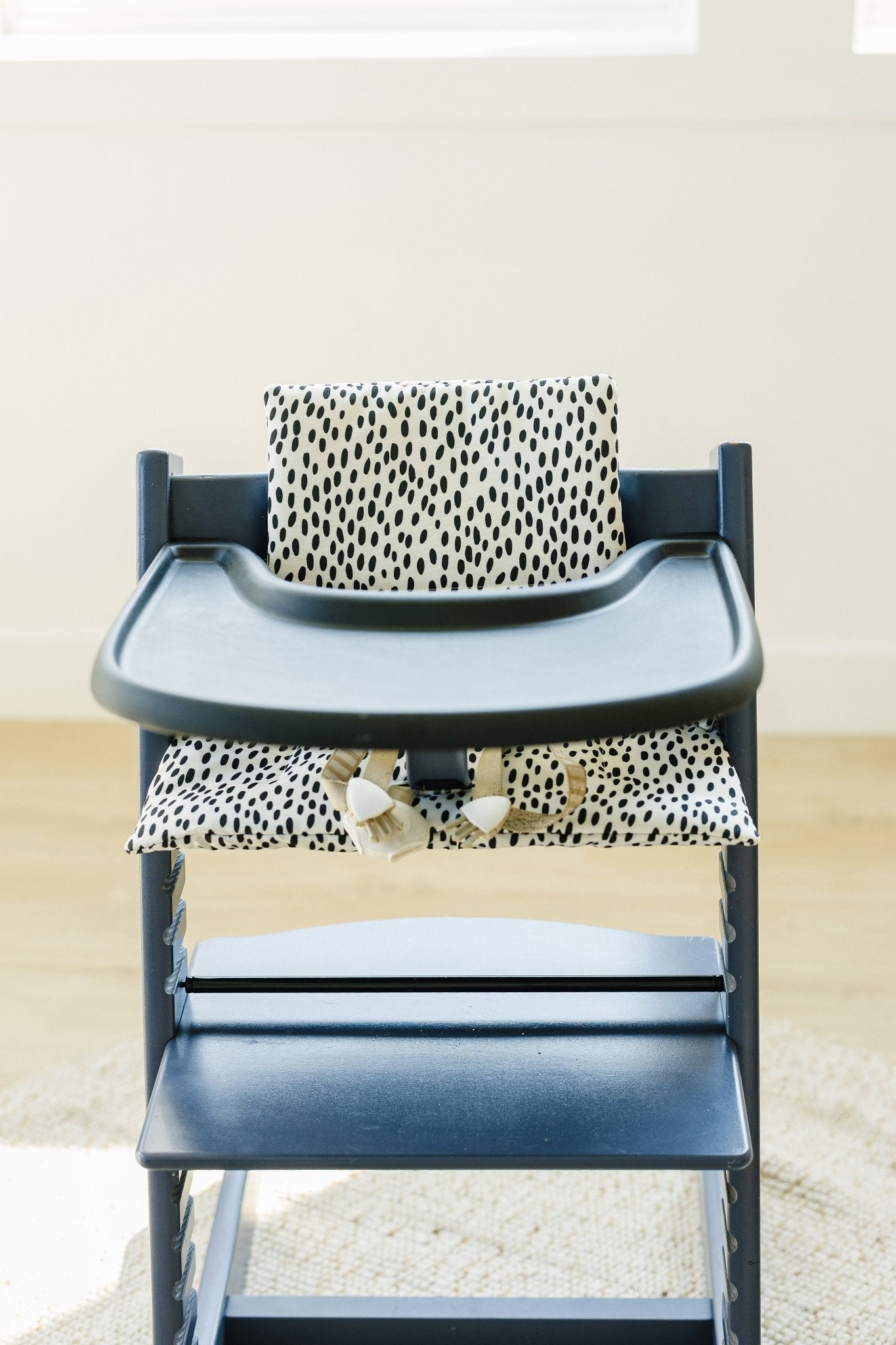 Black Dots Cushion for the Stokke Tripp Trapp Highchair - Bright House