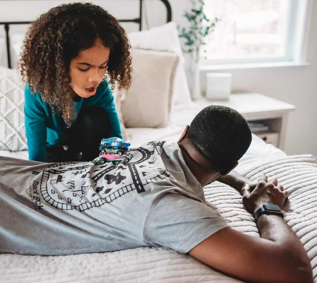 Car Play Mat Shirt: Perfect Fathers Day Gift from Toddler! - Bright House