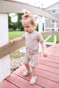 Darling Ditsy 2pc Bamboo Pajamas *see size notes - Bright House