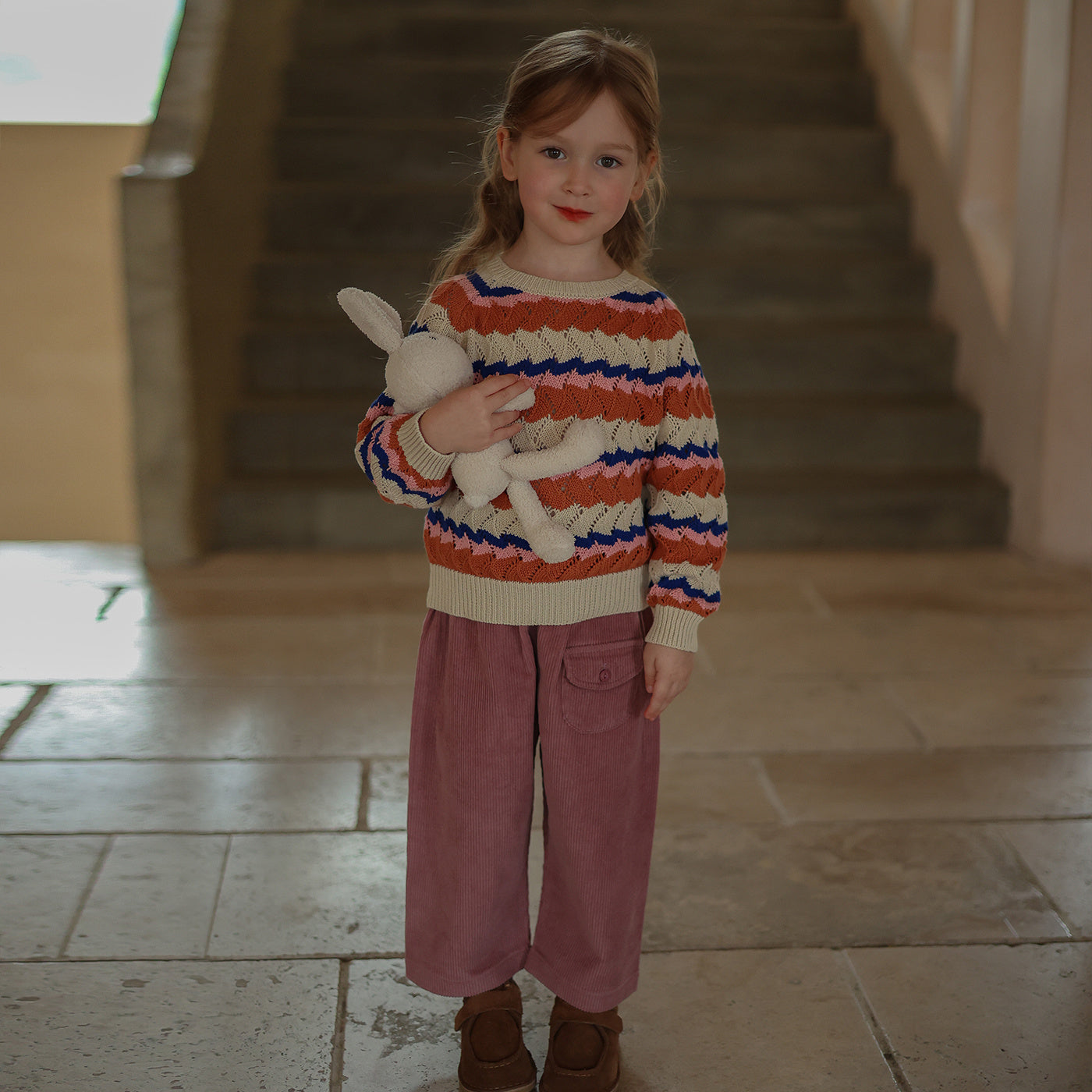 Classic Striped Cotton Sweater