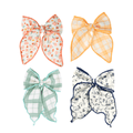 Fable Bow | Mid Size | Fern Plaid - Bright House