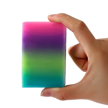 Handmade Rainbow Essential Oil Soap
