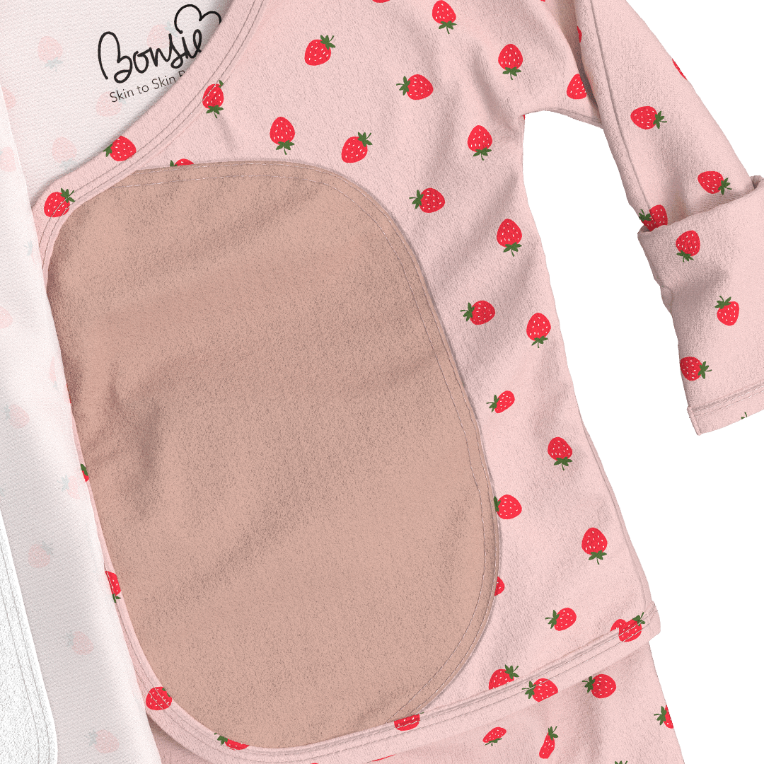 Footie - Strawberries - Bright House