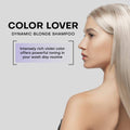 FRAMESI Color Lover Dynamic Blonde Purple Shampoo, Sulfate Free Shampoo, Color Treated Hai 16.9 Ozr - Bright House
