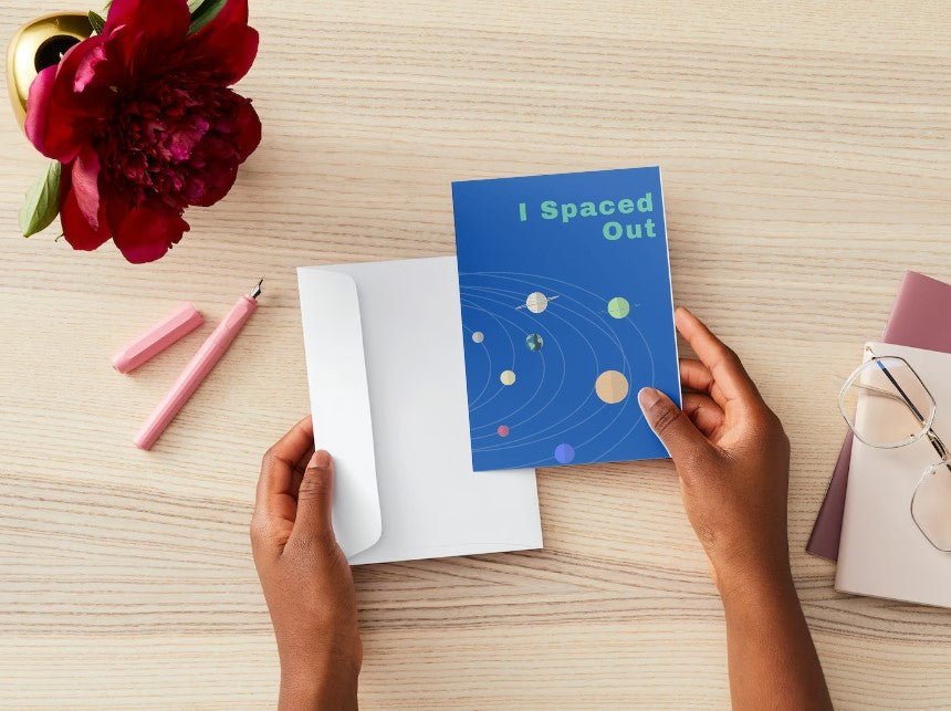 Galactic Forgiveness | Fun Apology Cards for Children - Little Nest Community