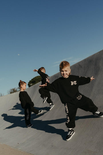 Give Em’ Hell Kids / Baby Sweat Set - Bright House