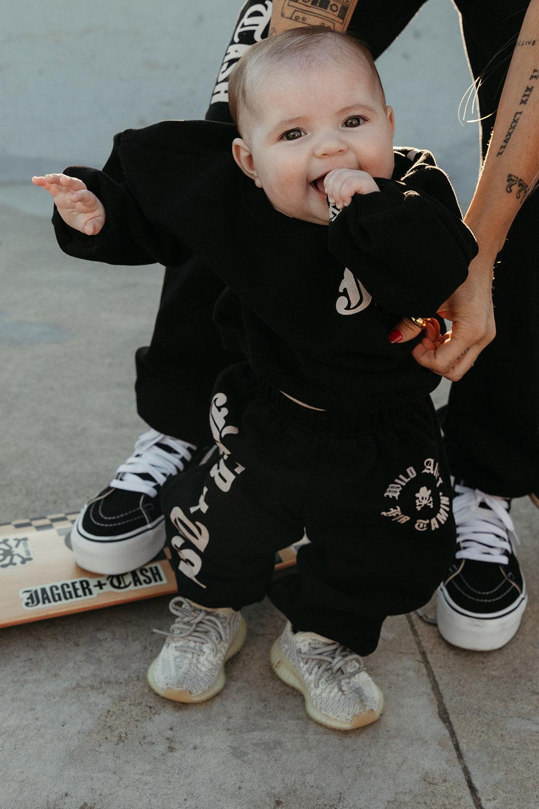 Give Em’ Hell Kids / Baby Sweat Set - Bright House