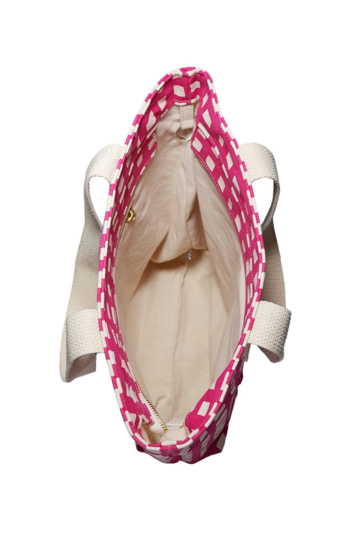 Grid Carry All Tote - Bright House