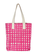 Grid Carry All Tote - Bright House