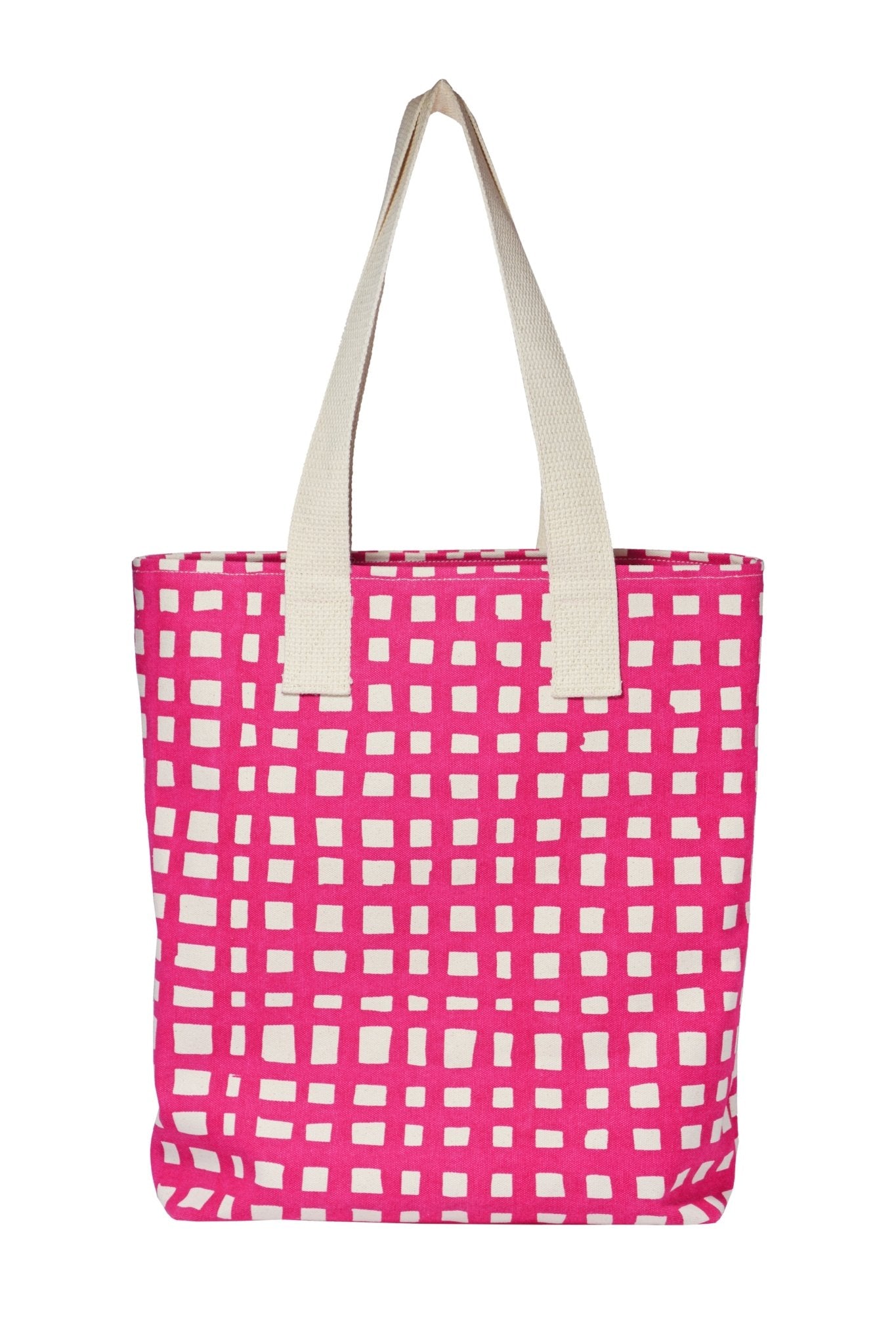 Grid Carry All Tote - Bright Houseshop_this_look_AVdw3f