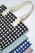 Grid Carry All Tote - Bright House