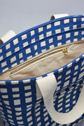 Grid Carry All Tote - Bright House