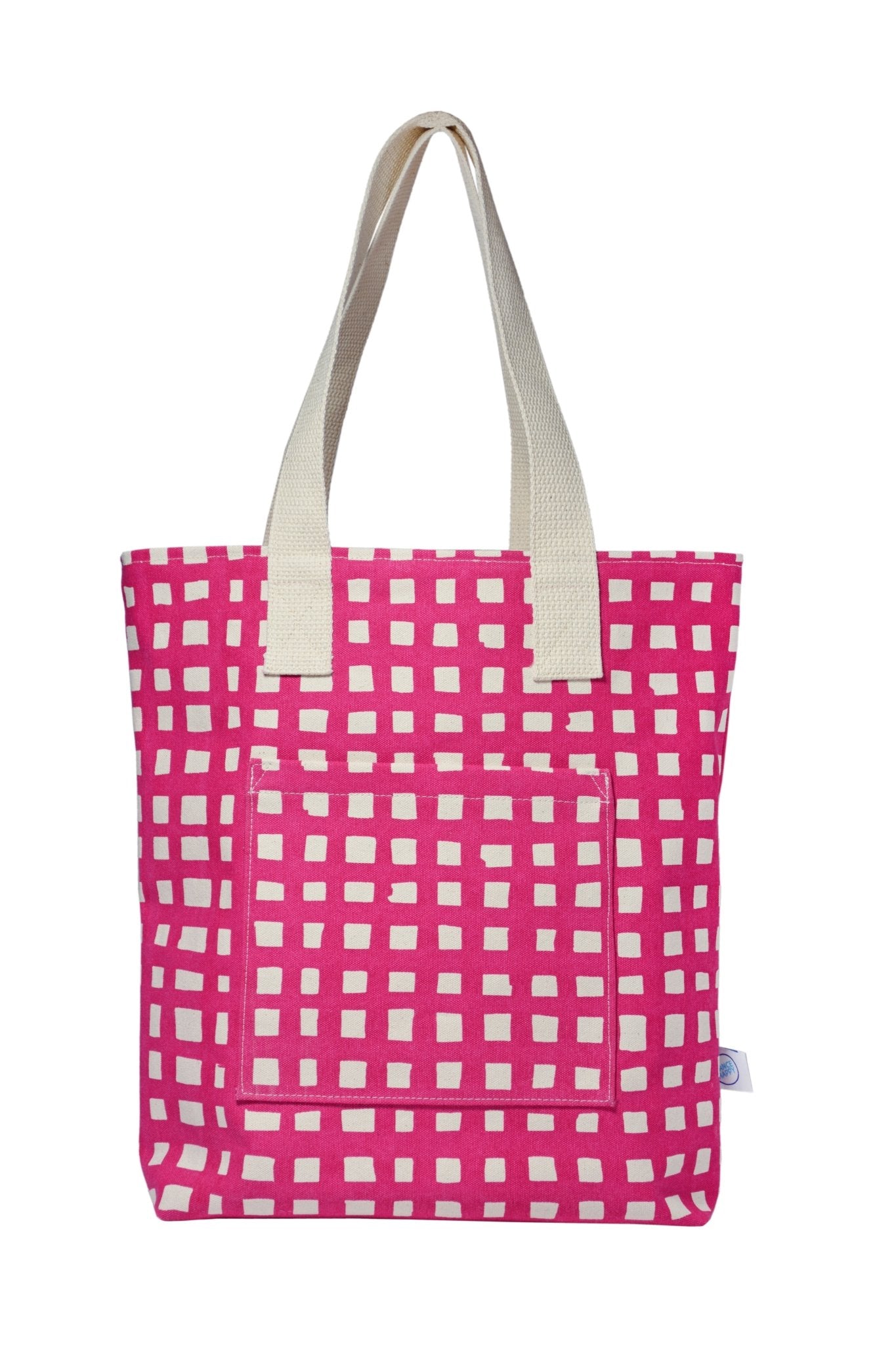 Grid Carry All Tote - Bright House