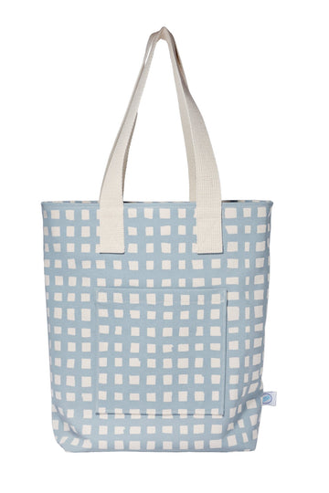 Grid Carry All Tote - Bright House