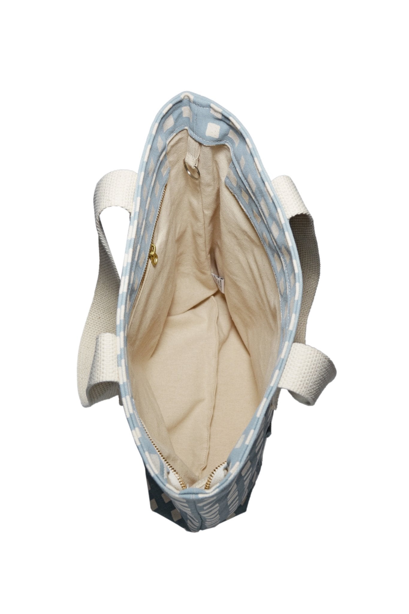 Grid Carry All Tote - Bright House