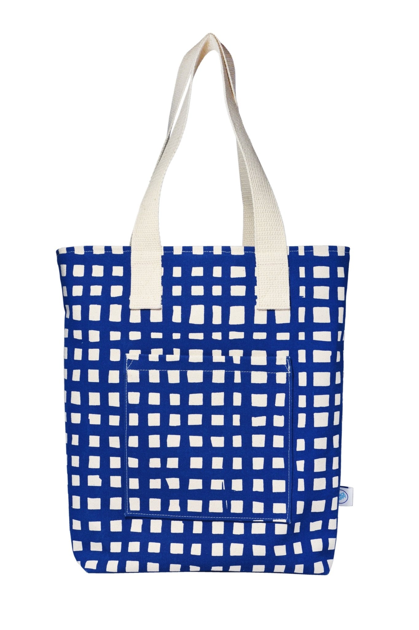 Grid Carry All Tote - Bright House