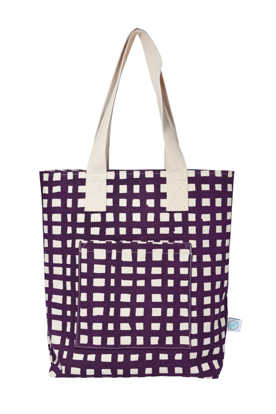Grid Carry All Tote - Bright House