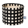 Grid Round Bin/Canvas Planter - Bright House