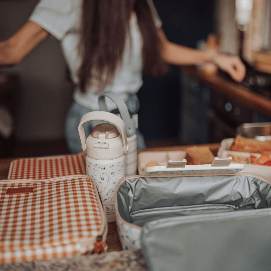 Insulated Lunch Bag | Sienna Gingham - Bright House