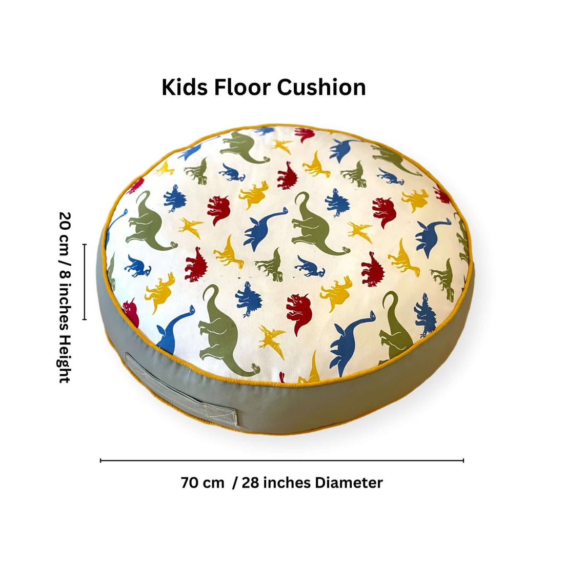 Kids Floor Pillow Montessori Play Mat Large Toddler Cushion - Bright House