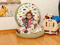 Kids Floor Pillow Montessori Play Mat Large Toddler Cushion - Bright House