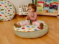 Kids Floor Pillow Montessori Play Mat Large Toddler Cushion - Bright House