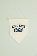 Kind Kids Club Canvas Pennant - Bright House